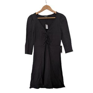 3/$30 NWT Express Fit and Flare Black Dress